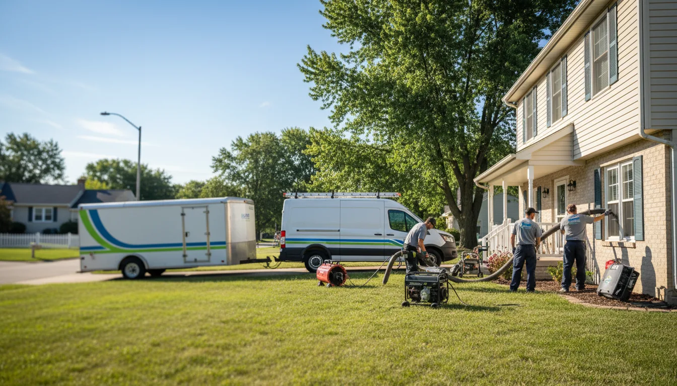 Flooded Basement Restoration And Cleanup With Repair in Ulm, MT near me